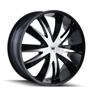 Mazzi – EDGE – Black – 18″x7.5″ 40mm – Summer Wheels – 337-8705B